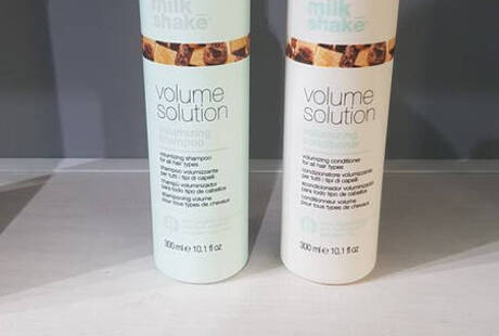 Shampoo e conditioner volumizzante